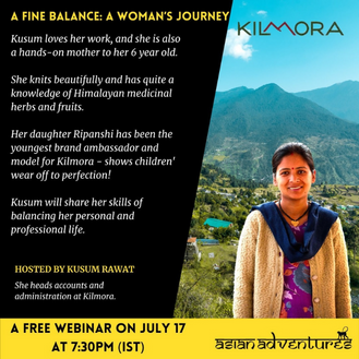 A fine balance: a woman’s journey