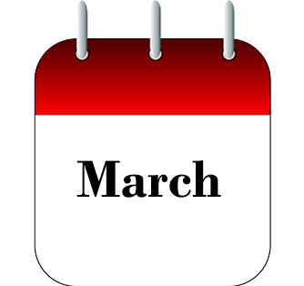 March